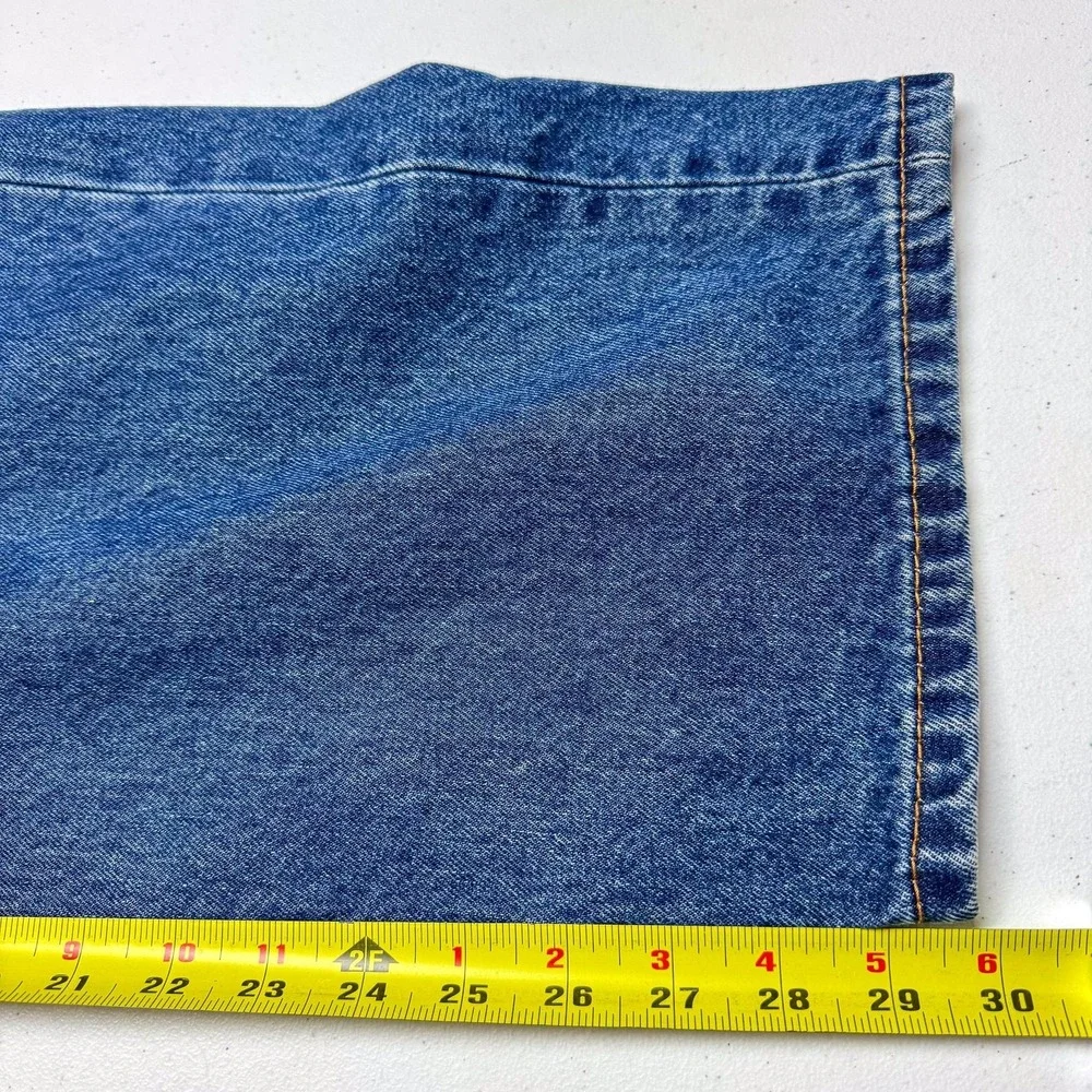 Levis 550‎ Jeans Mens 42x30 Blue Relaxed Fit Tapered Leg Denim Workwear Outdoor